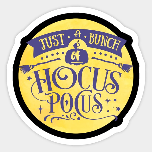 Just a bunch of Hocus Pocus Sticker by AwkwardTurtle